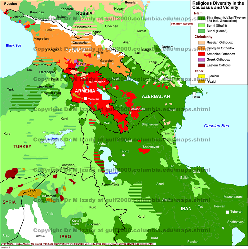 Caucasus and Vicinity: Religious Diversity