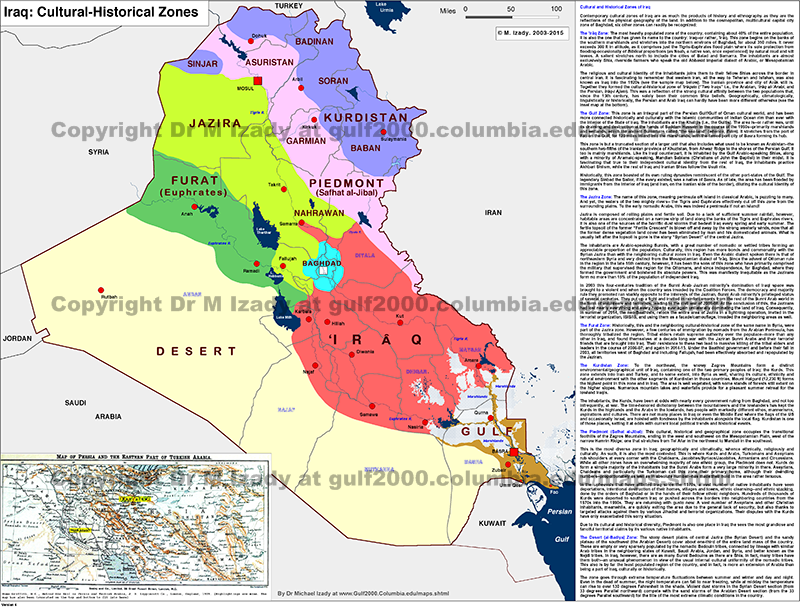 Iraq Cultural and Historical Zones
