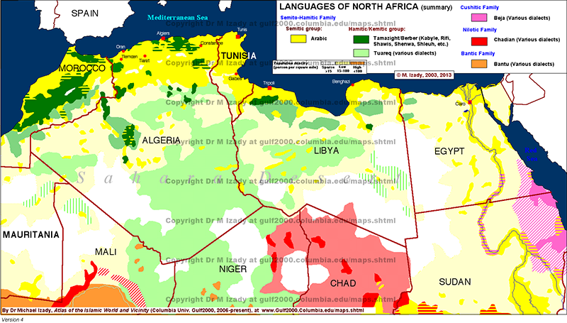 North Africa, Languages